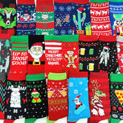 Funny Christmas Tree Socks for Men