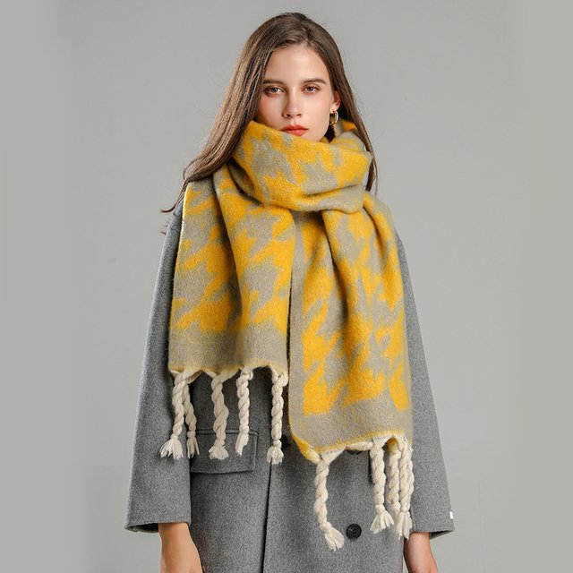 Warm Cashmere Pashmina Scarf for Women