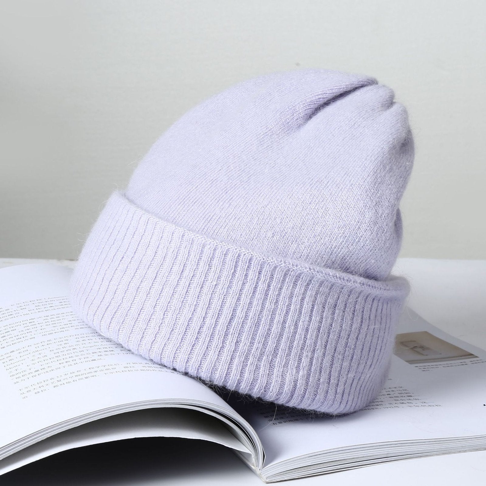 Winter Cashmere Wool Hat - Warm & Stylish Knit
