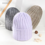 Cozy Rabbit Hair Knit Hat