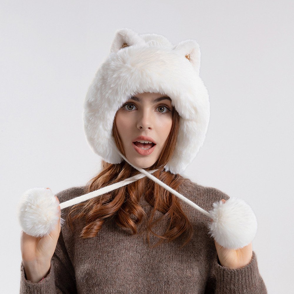 Warm Cat Ears Hat
