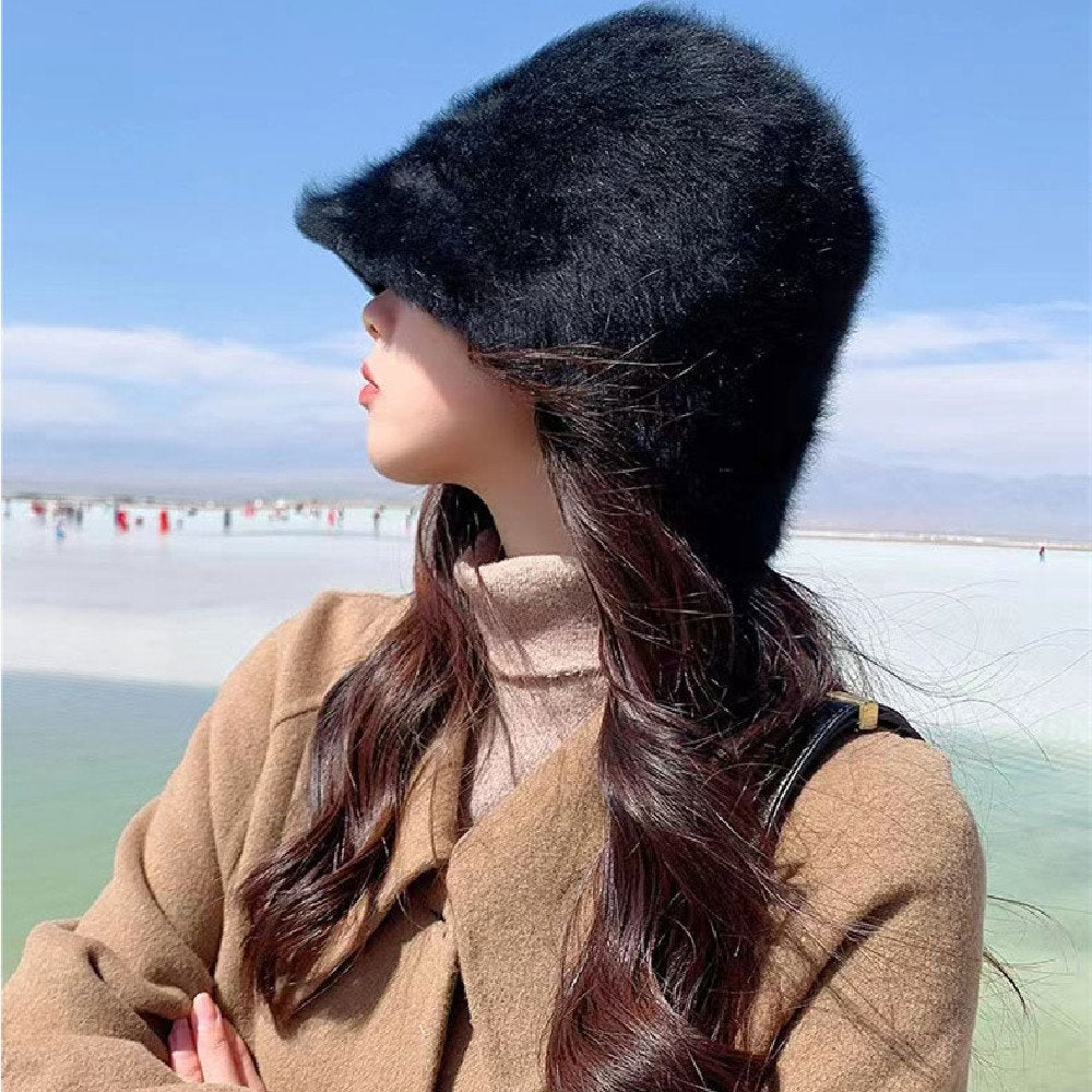 Warm Fluffy Fisherman Hat