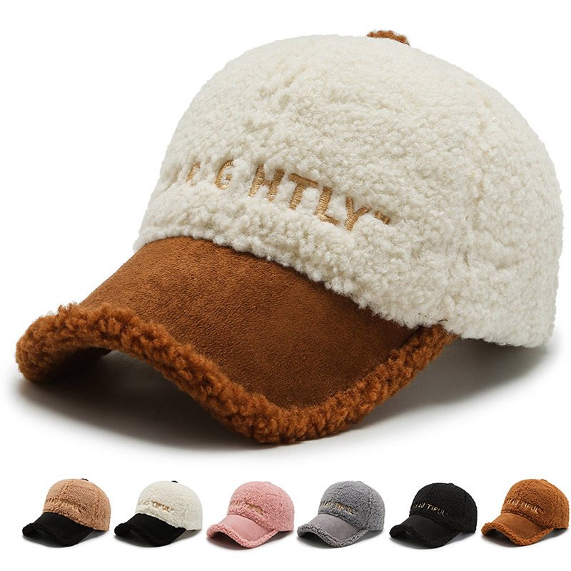 Winter Lamb Plush Hat for Kids