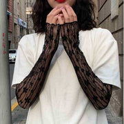 Lace Style Infinity Gloves for Women