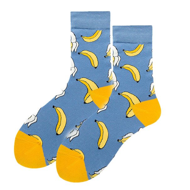 Four-Season Women's Cotton Socks with Cat Design