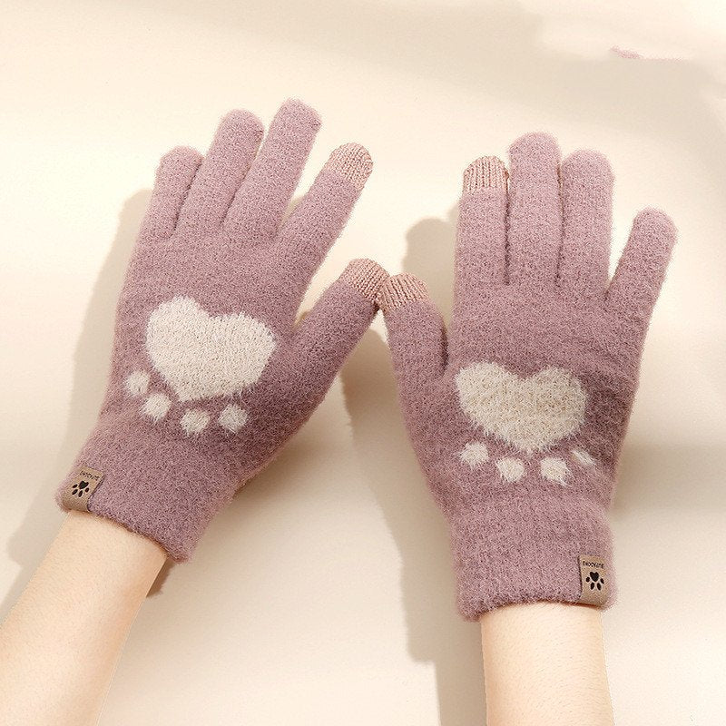 Warm Touch Screen Gloves for Women