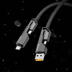 Fast Charging 4-in-1 Type-C Cable