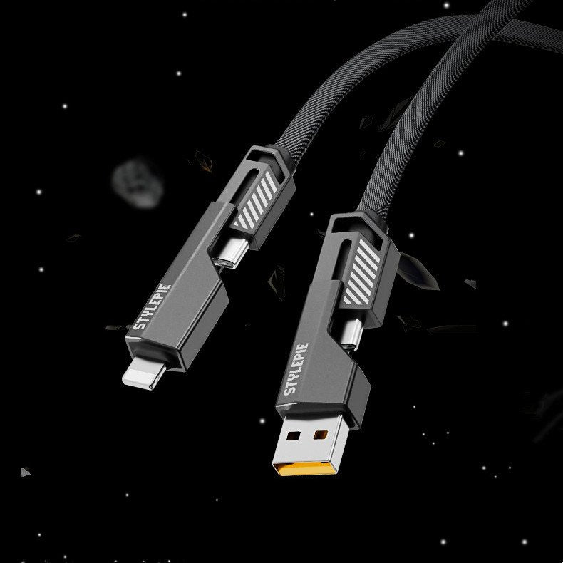 Fast Charging 4-in-1 Type-C Cable