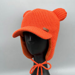 Warm Women's Woolen Bear Ears Hat