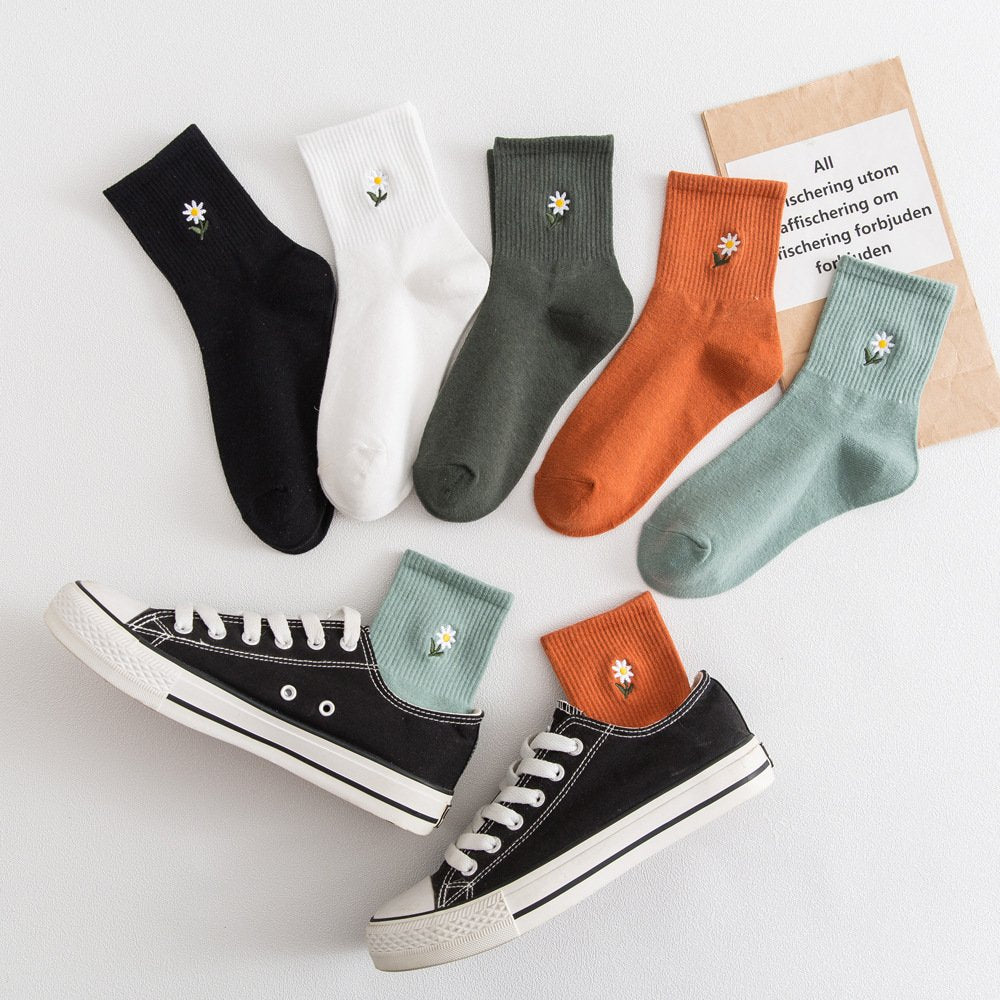 Cute Plant Socks for Women