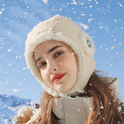 Stay Warm & Stylish Ski Fleece Hat for Couples