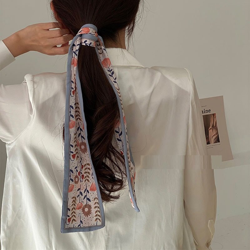 Retro French Scarf Hair Band