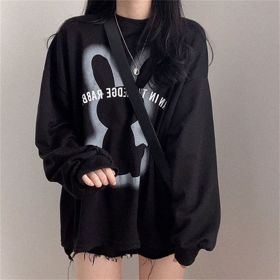 Warm Fleece-Lined Mid-Length Hoodie for Women