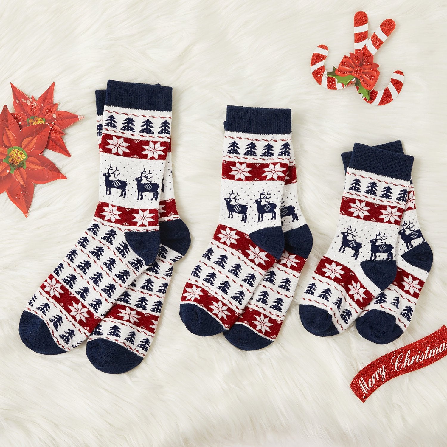 Cozy Christmas Socks for Kids