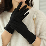 Warm Touchscreen Gloves for Women - Cold & Wind Protection