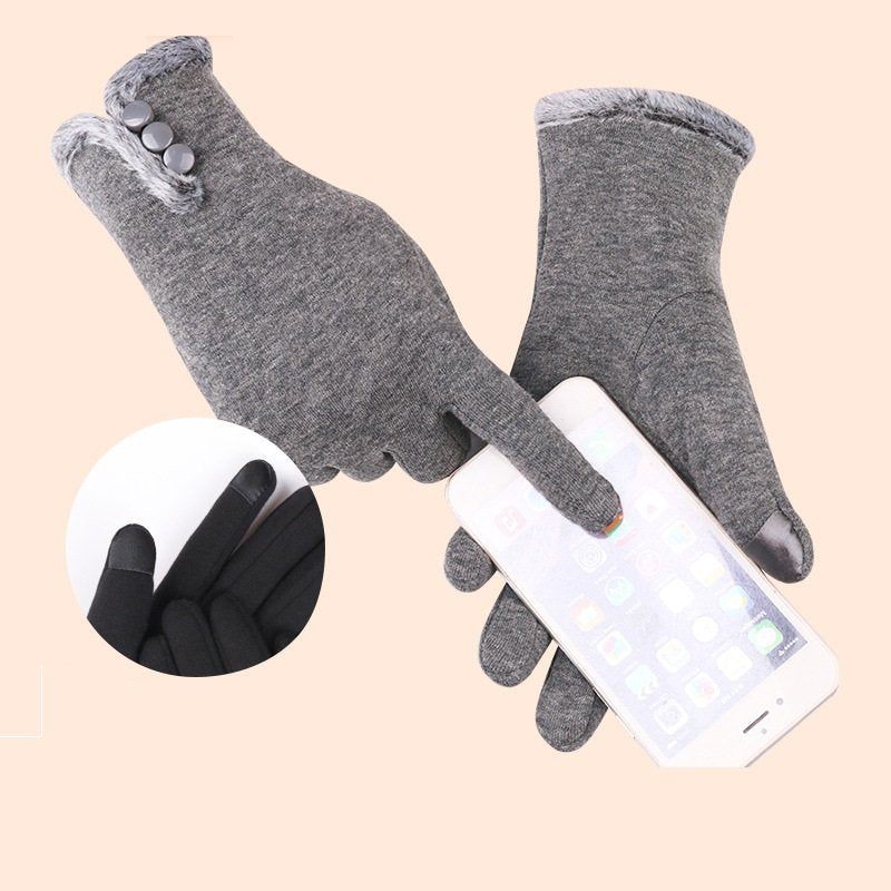 Warm Touch Screen Gloves for Women - Insulated, Waterproof, Touch Friendly