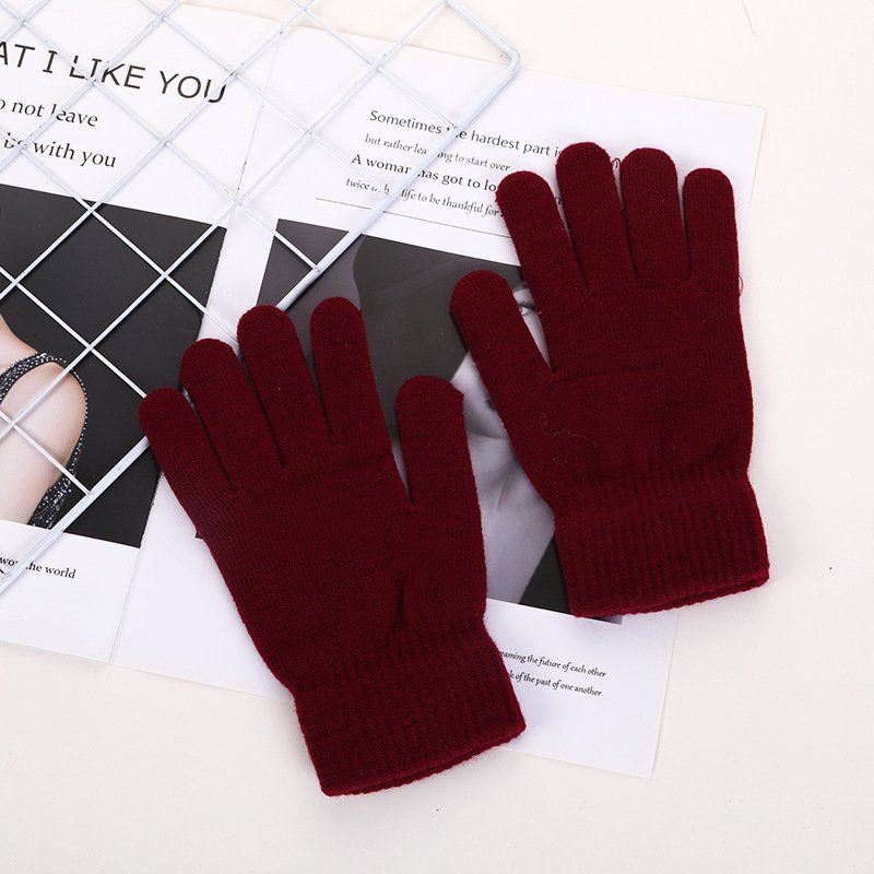 Warm Cycling Gloves for Women - Vintage Solid Colors