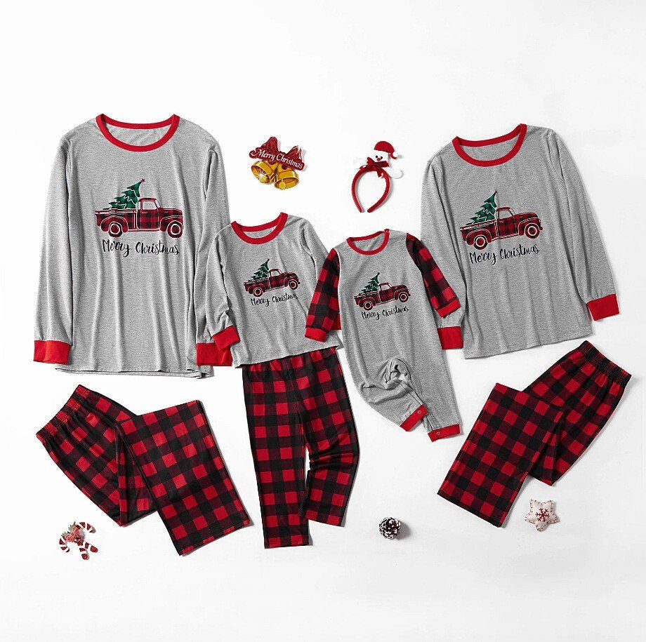 Family Color Block Suit Set for All Ages