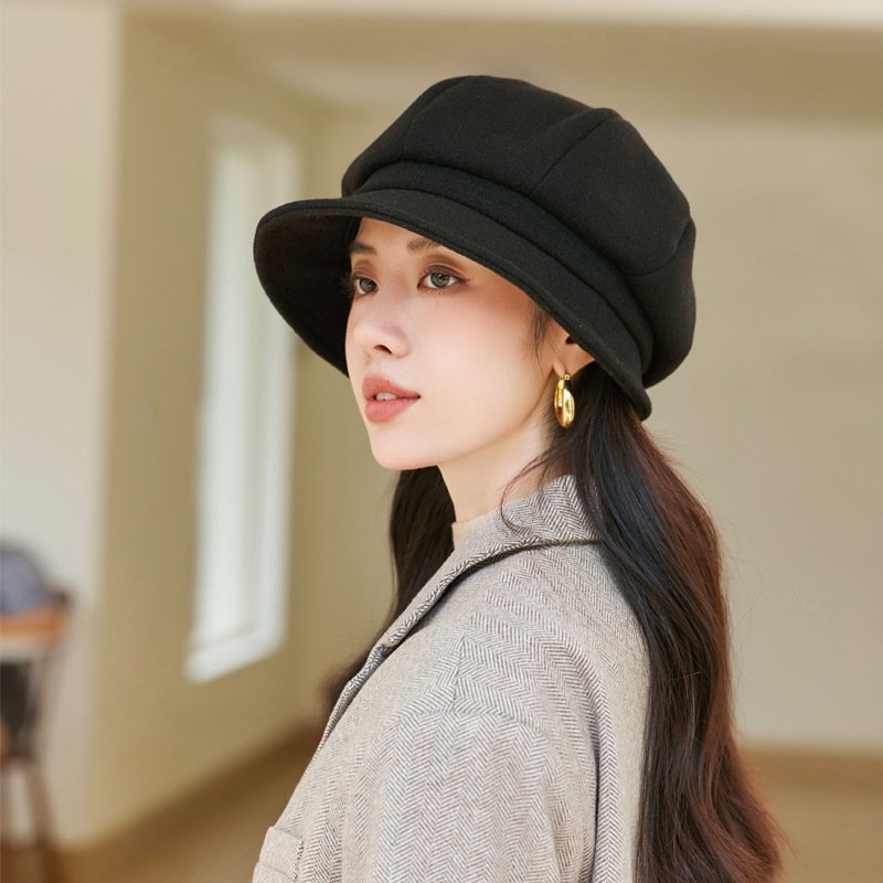 Soft Warm Fashion Cap for Women