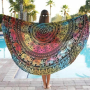 Chic Round Beach Shawl
