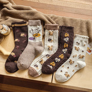Cozy Wool Socks for Women - Breathable & Soft