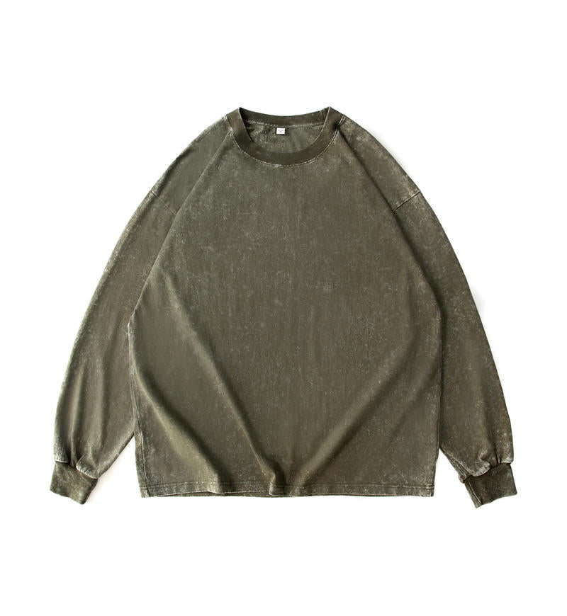Retro Men's Long-Sleeve Casual Pullover Sweater