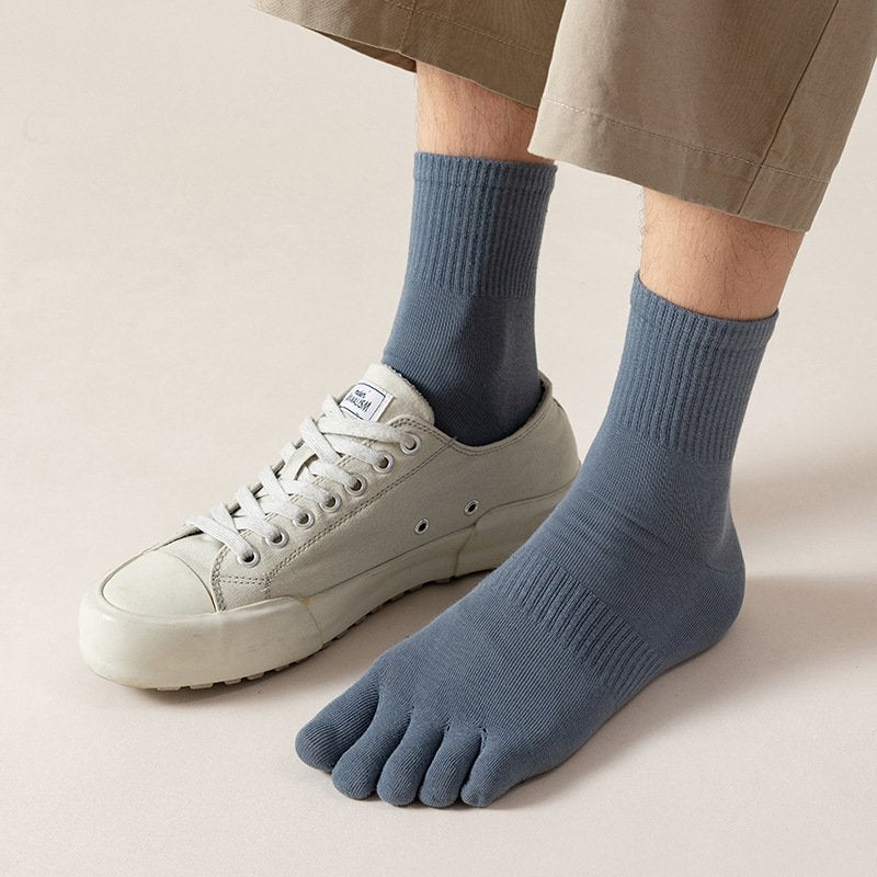 Moisture-Wicking Five-Toe Socks for Women