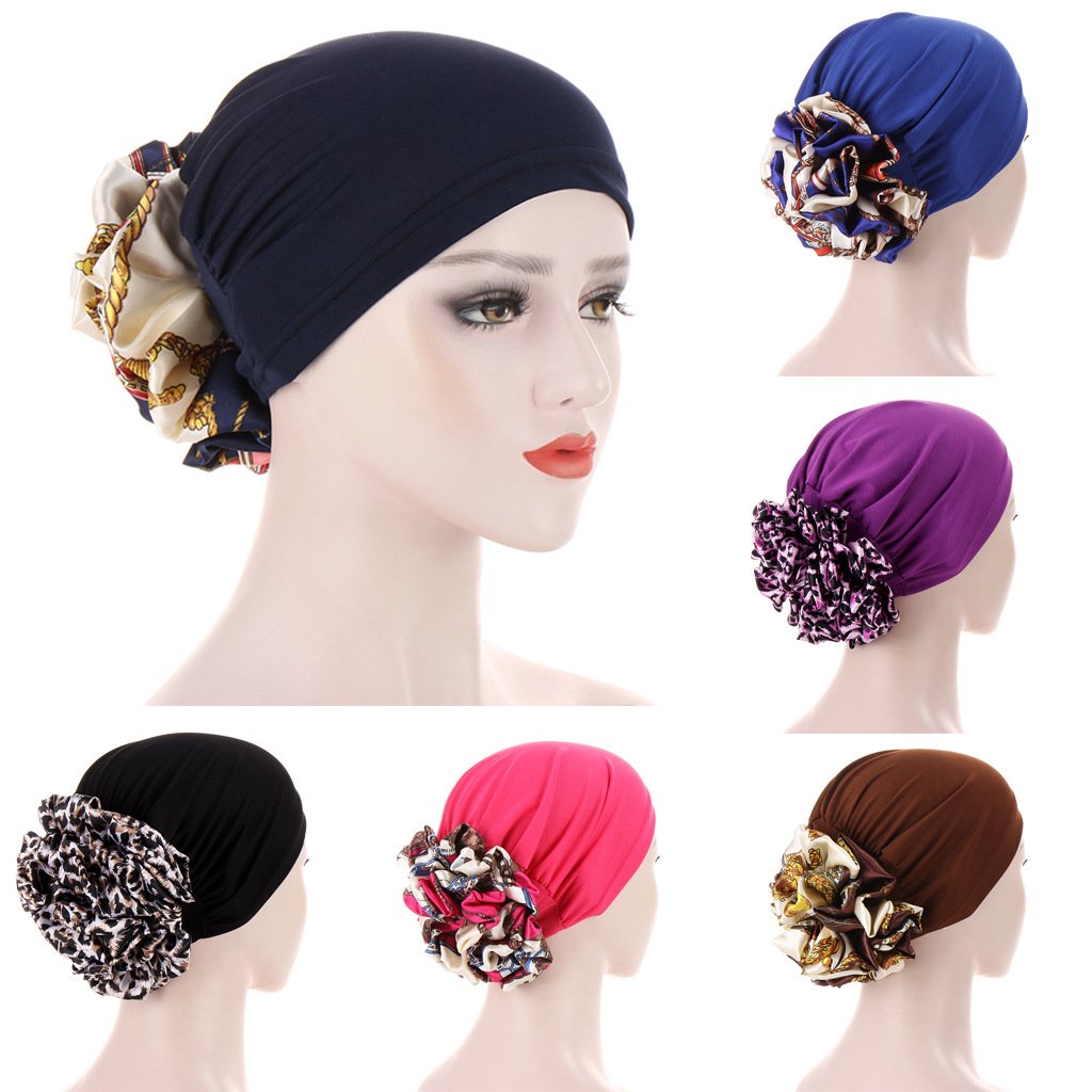 Multicolor Fashion Scarf Hat for Women