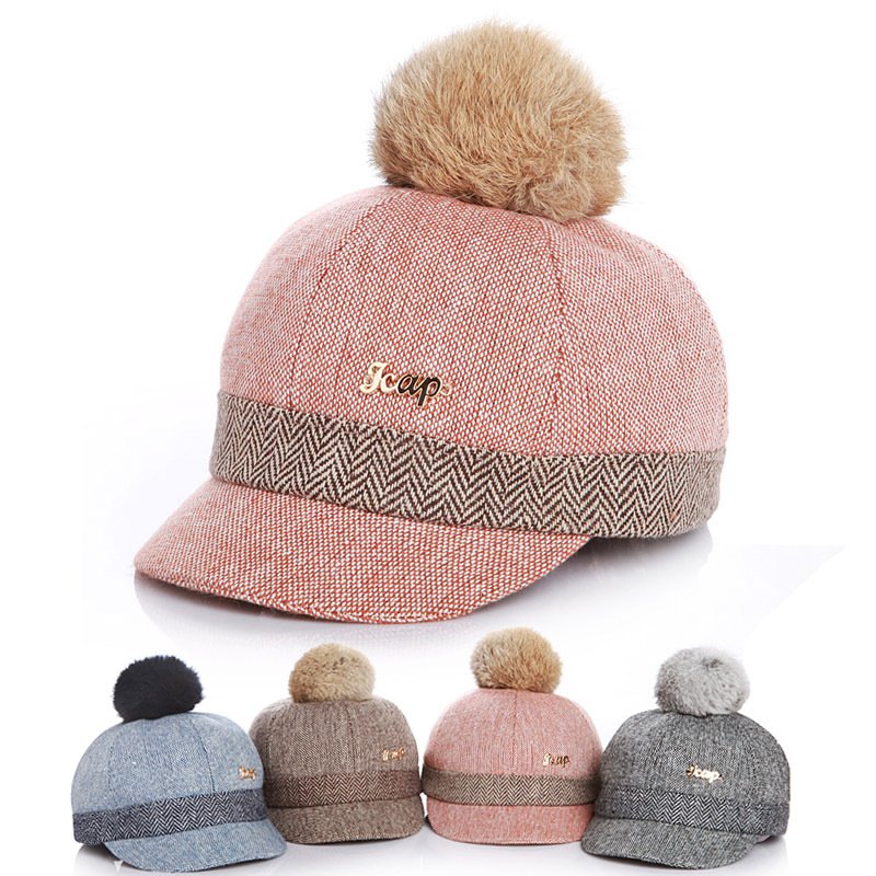 Winter Rabbit Equestrian Hat for Kids