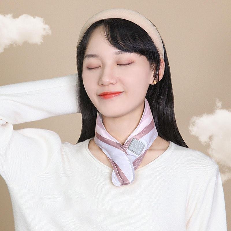 Stay Warm Anywhere with Self-Heating Scarf