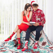 Fun Christmas Santa Socks for Women