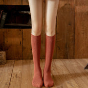 High Tube Women's Solid Cotton Stockings