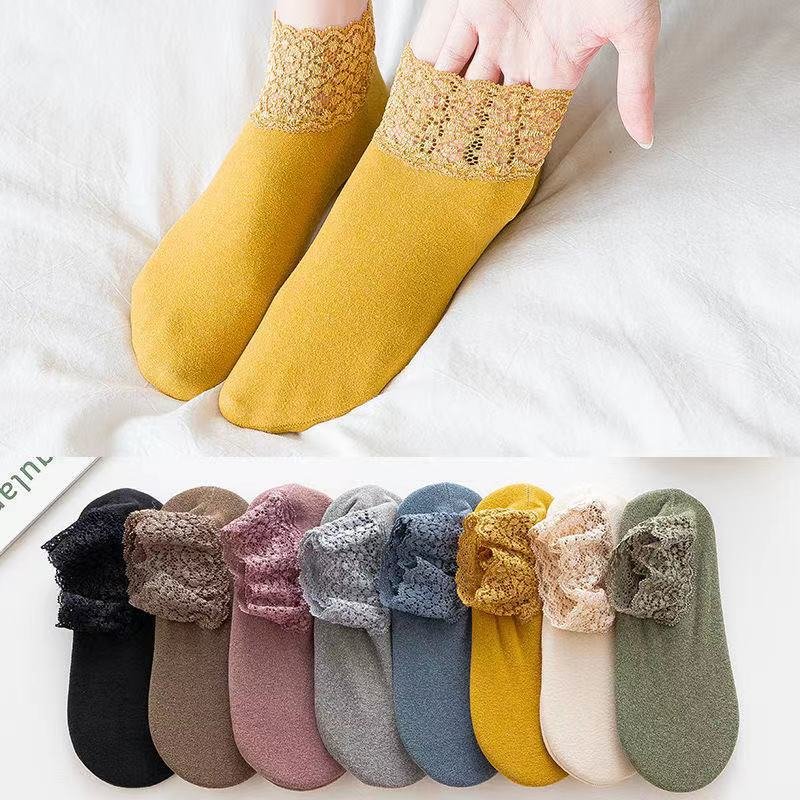 Warm Mid-Calf Socks for Women - Non-Slip & Comfortable