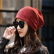 Korean Fashion Baotou Hat for Women - Cotton Pullover Cap