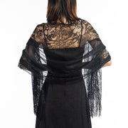 Elegant Lace Shawl Wrap