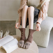 Women's Cartoon Tube Socks - Fun & Cozy Footwear