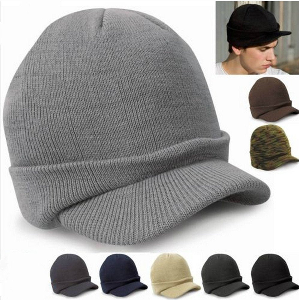 Cozy Autumn Winter Beanie Hats for Men
