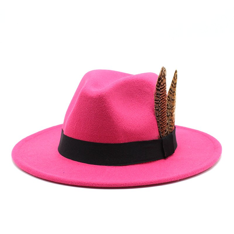 Versatile Flat Border Jazz Hat for Women