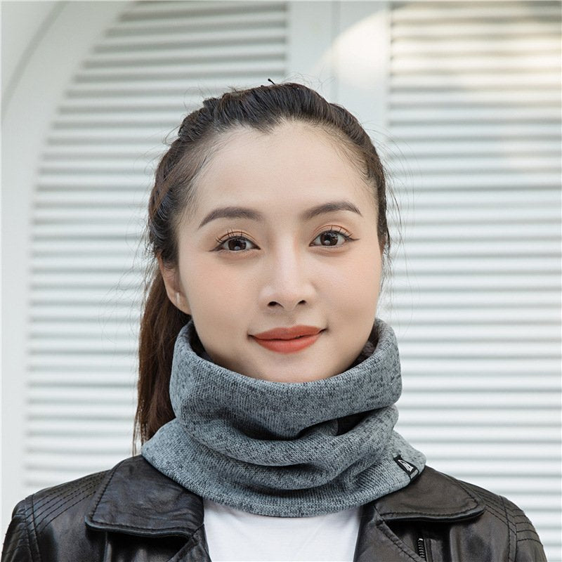 Stay Warm in Style: Velvet Neck Scarf