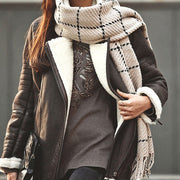 Dual Season Plaid Scarf for Men and Women