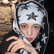 Warm Double-Sided Scarf Hat
