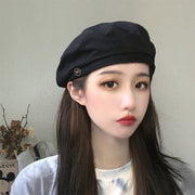Chic Black Beret