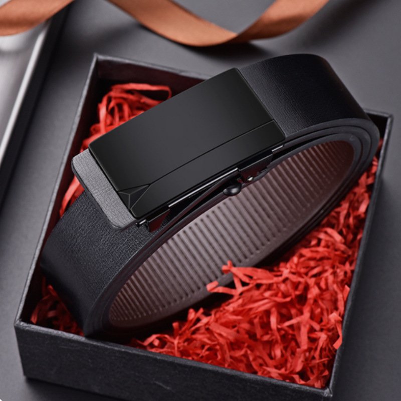 Automatic Buckle Business Men's Belt