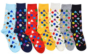 Vibrant Geo Socks