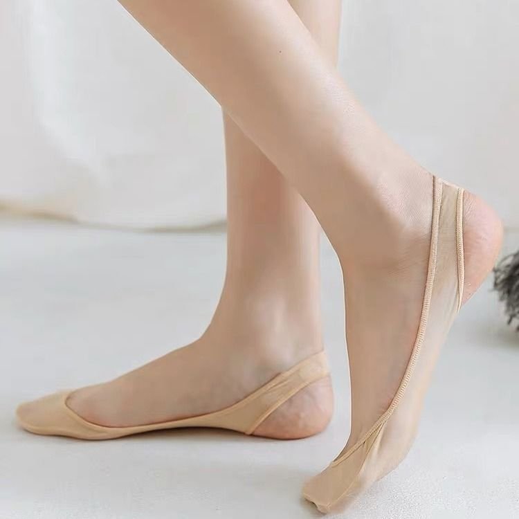 Invisible Halter Socks for Women - Breathable & Anti-Friction