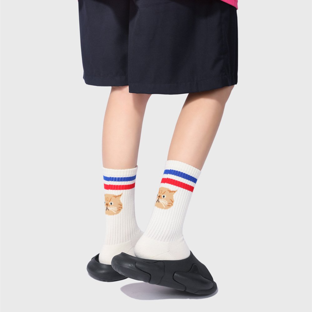 Anti-Slip Terry Socks for Comfortable Walking