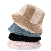 Warm Patchwork Beanie Hat