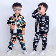 Adorable Velvet 2-piece Baby Suit for Girls - Spring & Autumn Jumpsuits