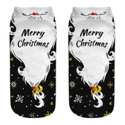 Fun Cartoon Socks for Christmas