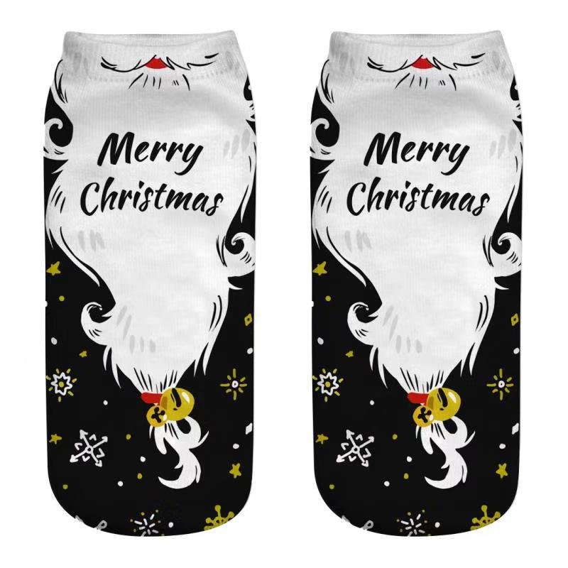 Fun Cartoon Socks for Christmas